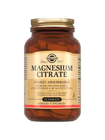 БАД Solgar Цитрат магния таб 1717мг №60