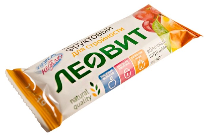 Батончик фруктовый "Леовит" жиросжигающий, 70 г