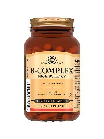 БАД Solgar В-комплекс капсулы 330мг в упаковке №50