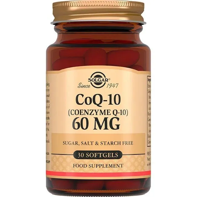 БАД Solgar Коэнзим Q-10 60 мг (капсулы), 30 шт