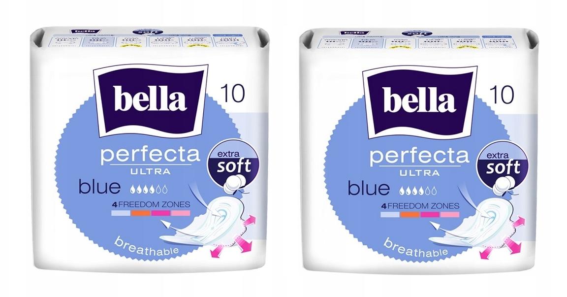 Гигиенические прокладки Bella Perfecta Ultra Blue, 10+10 шт
