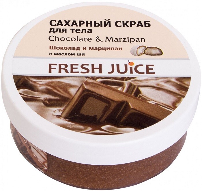 Крем-масло для тела Fresh Juice "Шоколад и Марципан", 225 мл