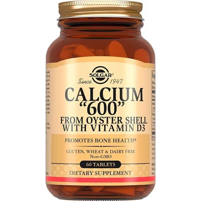 БАД Solgar Кальций 600 ("Calcuim "600" Tablets") (таблетки массой 2,02 г) 60шт