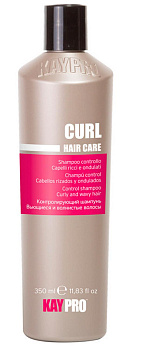 Контролирующий шампунь Kaypro Hair Care Curl для вьющихся и волнистых волос, 350 мл